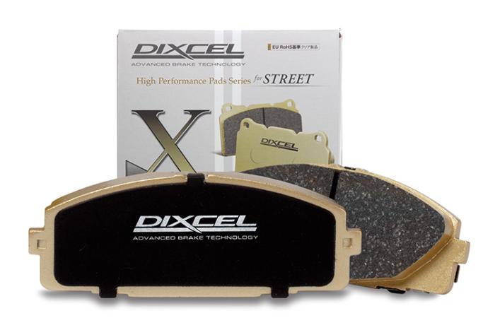 DIXCEL/ディクセル ブレーキパッド(本品番の代表車種） タイプX フロント ニッサン DUALIS デュアリス 排気量2000 年式07/05～10/06 型式J10 KJ10 NJ10 KNJ10 品番X321552 商品画像1：ゼンリンDS