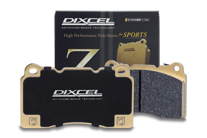 DIXCEL/ディクセル ブレーキパッド(本品番の代表車種） タイプZ フロント ニッサン DUALIS デュアリス 排気量2000 年式07/05～10/06 型式J10 KJ10 NJ10 KNJ10 品番Z321552 商品画像1：ゼンリンDS