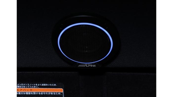 アルパイン(ALPINE)メティオサウンド専用ライティンググリルキット（LED色：ブルー） KTX-MS-LG01-B 商品画像2：ゼンリンDS